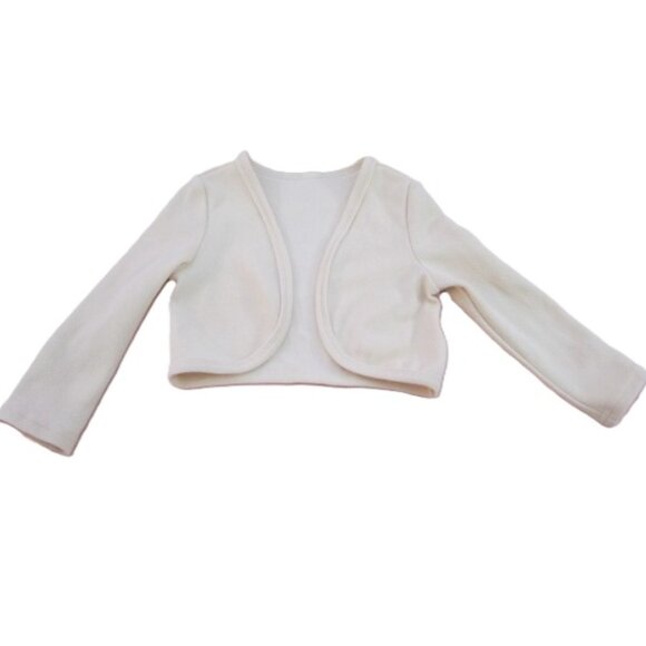 Velour Bodice Dress Tulle Glitter Skirt by Carter's & Shrug size 12 months NEW - Picture 5 of 6